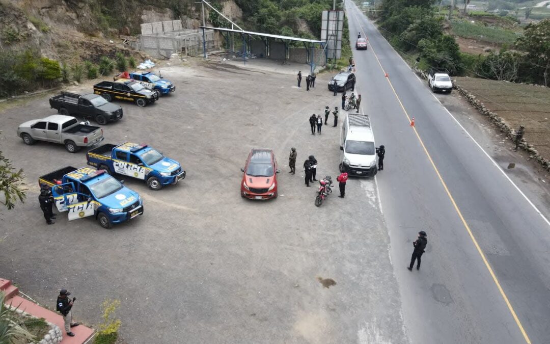 PNC, MP y Ejército de Guatemala ejecutan allanamientos en ruta Cito Zarco
