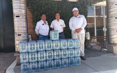 Cervecería Centroamericana entrega donativo de agua