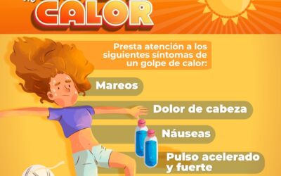 ¿Cómo prevenir el golpe de calor por altas temperaturas?