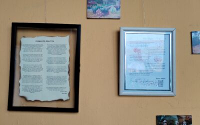 Impulsan mural literario «Los muros hablan a través de la poesía»