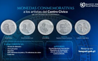 Banguat anuncia billete de Q100 y monedas conmemorativas