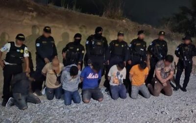 PNC desarticula banda de robafurgones, captura a siete personas y recupera mercadería