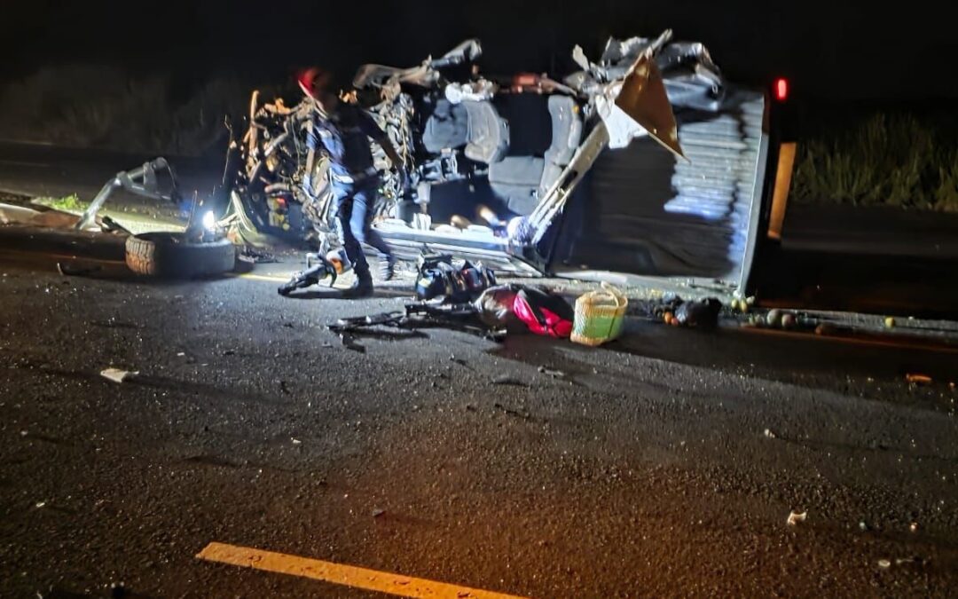 Tragedia en la ruta a Coatepeque: Dos fallecidos y cuatro heridos en fuerte colisión