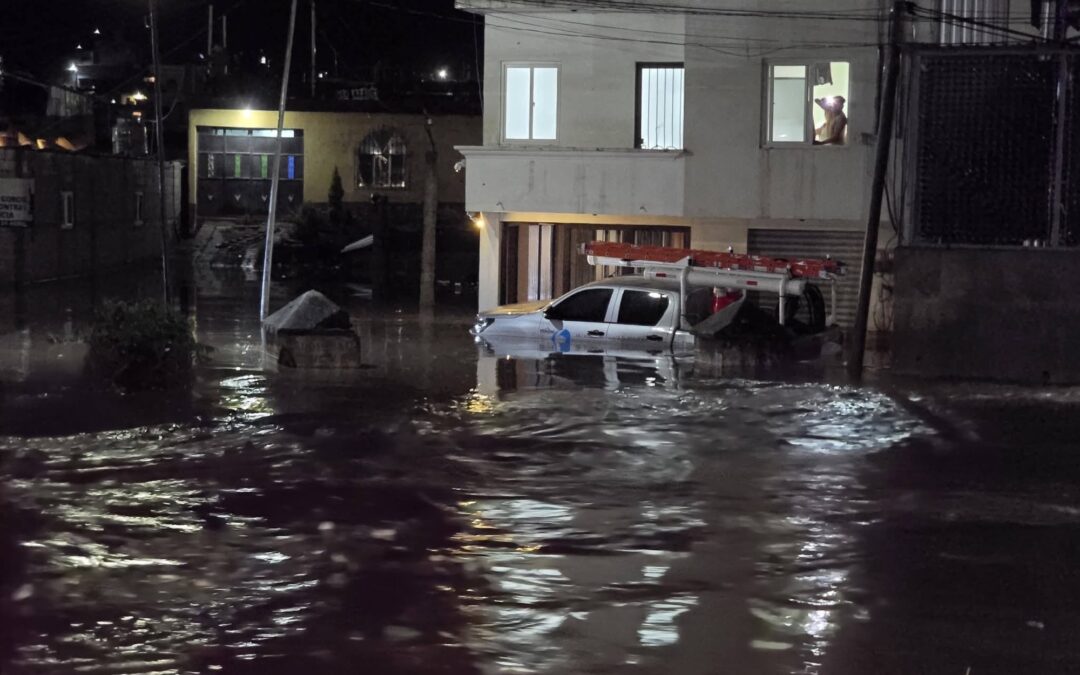 Lluvias provocan evacuaciones y daños en Totonicapán