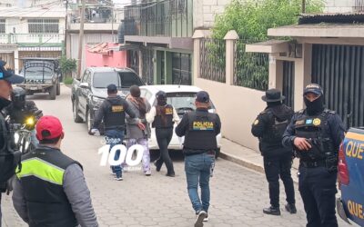 Operativo antipandillas en la zona 10 de Xela deja una mujer capturada por el delito de extorsión