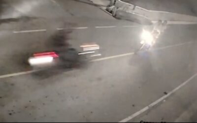 Aparatoso choque de motocicletas deja tres heridos graves en Retalhuleu