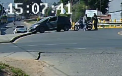 Detenido por agredir a motorista en Puente Carlín.