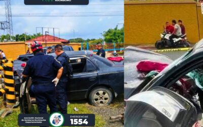 Tragedia en la ruta Cito Zarco: Accidente de tránsito deja dos fallecidos y un herido