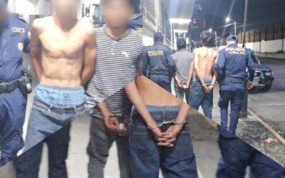 Policía frustra escape de delincuentes que retuvieron a una madre y sus dos hijos pequeños en Tiquisate