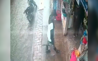 Cámaras de seguridad captan asalto a comercio en zona 5 de Retalhuleu