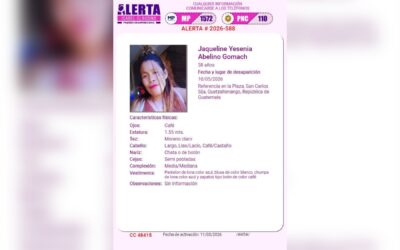 Activan alerta Isabel-Claudina por desaparición de mujer en San Carlos Sija