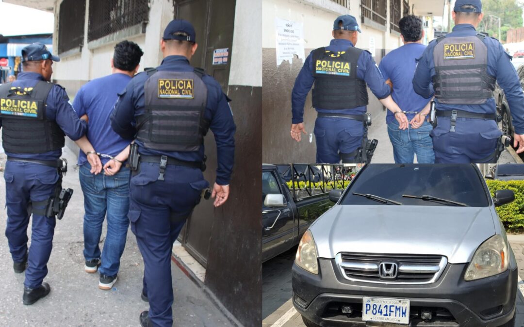Detienen a hombre que conducía camioneta robada mediante estafa en Olintepeque
