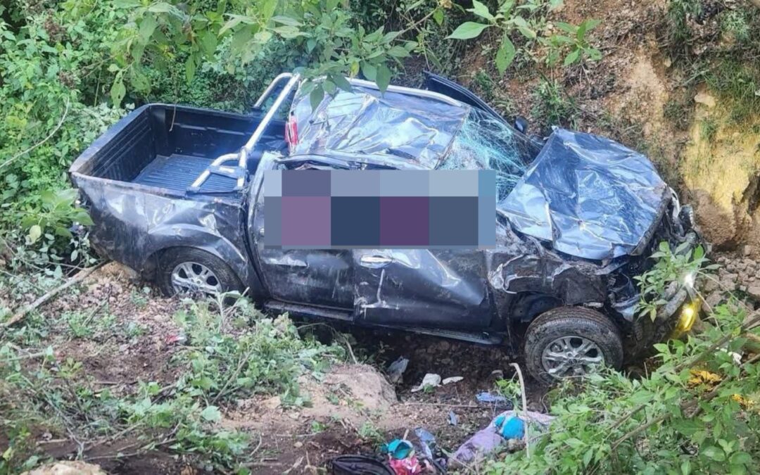 Accidente de tránsito en Momostenango deja dos mujeres de Almolonga fallecidas y cuatro heridos