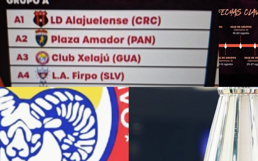 Xelajú MC queda ubicado en el Grupo A de la Copa Centroamericana 2026 y revivirá la final ante Alajuelense