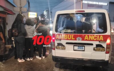 Accidente de tránsito deja una persona herida en zona 8 de Quetzaltenango