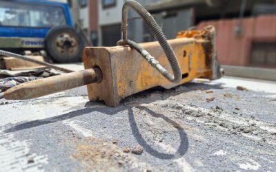 Recuperan martillo hidráulico valorado en Q80 mil y capturan a dos presuntos implicados