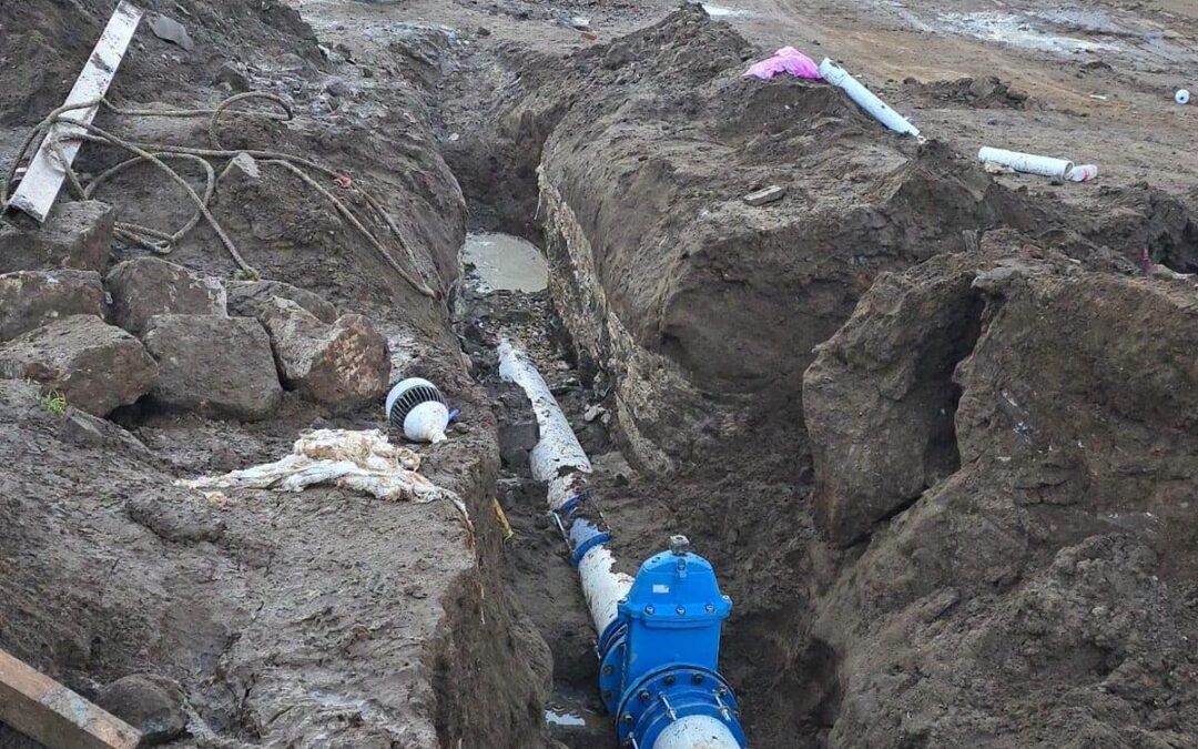 Finalizan trabajos en la zona 3 de Xela: Servicio de agua potable comenzará a restablecerse paulatinamente