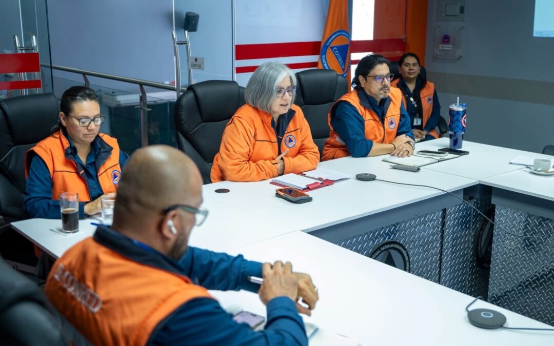 CONRED recomienda declarar Alerta Anaranjada a nivel nacional ante el avance de la tormenta tropical Cristina