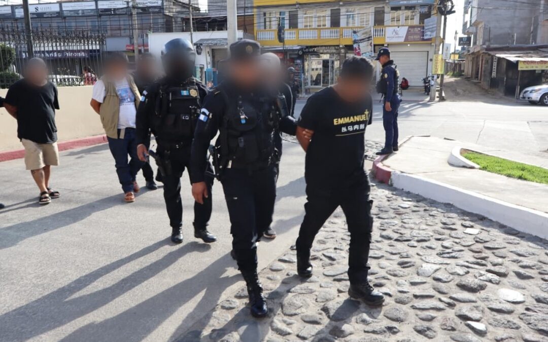 Arsenal de guerra y nexos externos: Detalle tras la captura de los sospechosos del crimen en zona 10