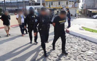 Arsenal de guerra y nexos externos: Detalle tras la captura de los sospechosos del crimen en zona 10