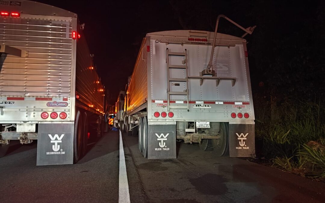 Ataque armado en la ruta al Pacífico: asesinan a piloto de tráiler en presunto asalto