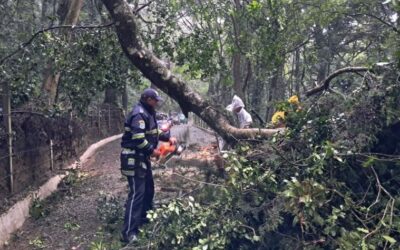 ¿Cuáles son los departamentos afectados por lluvias?