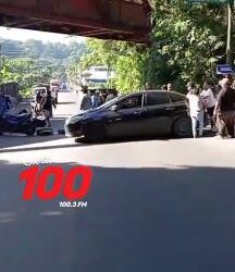 Vecinos bloquean la ruta Cito Zarco que comunica Quetzaltenango y Retalhuleu