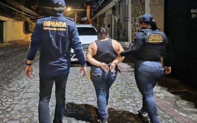 PNC captura a alias «La Brava» presunta terrorista del Barrio 18