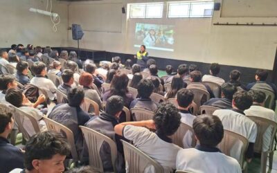 PMTQ buenas charlas de educación vial en centro educativo