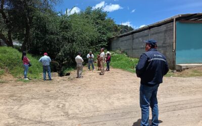 Supervisan sector en Quetzaltenango debido a lluvias