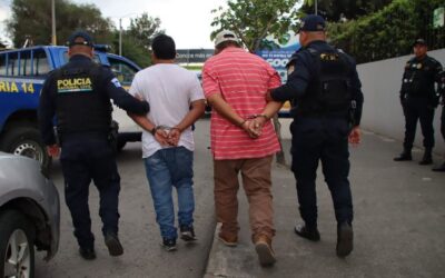 Capturan a presuntos ladrones en la Roosevelt