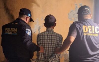 PNC captura a hombre por parricidio y femicidio en grado de tentativa