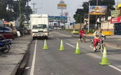 Regulación preventiva del tránsito en avenida Las Américas