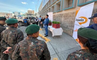 Empresa quetzalteca El Zeppelin dona 10 mil árboles en el marco de su 80 aniversario de fundación