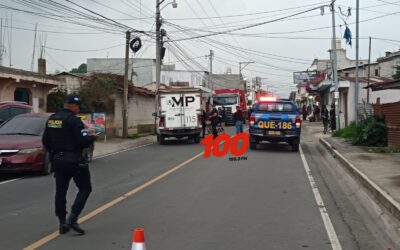 Empleado resulta herido tras ataque armado contra camión repartidor en La Esperanza