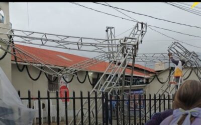 Colapso de estructura metálica cobra la vida de una menor de edad en Barraneché