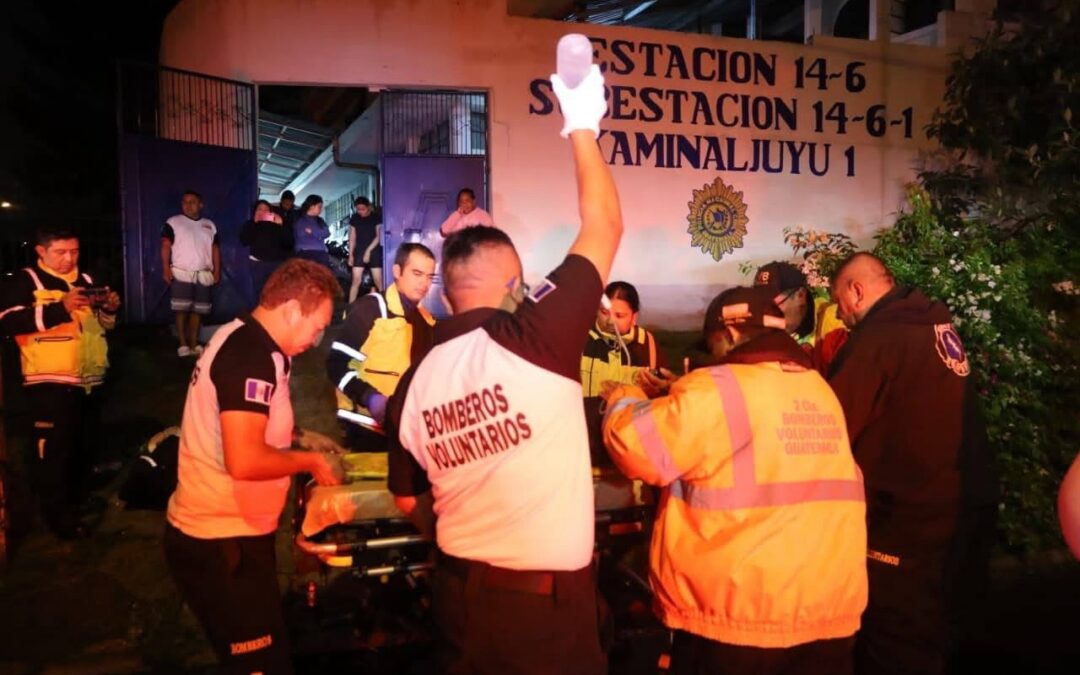 Ataques armados simultáneos en zona 7 capitalina dejan a un agente de PNC herido y dos mujeres fallecidas