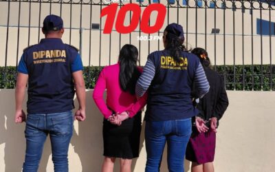 DIPANDA captura a dos mujeres que intentaban ingresar celulares a la Granja Penal Cantel