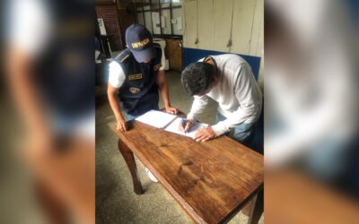 Notifican nueva orden de captura por extorsión a reo en el interior de la granja penal de Cantel