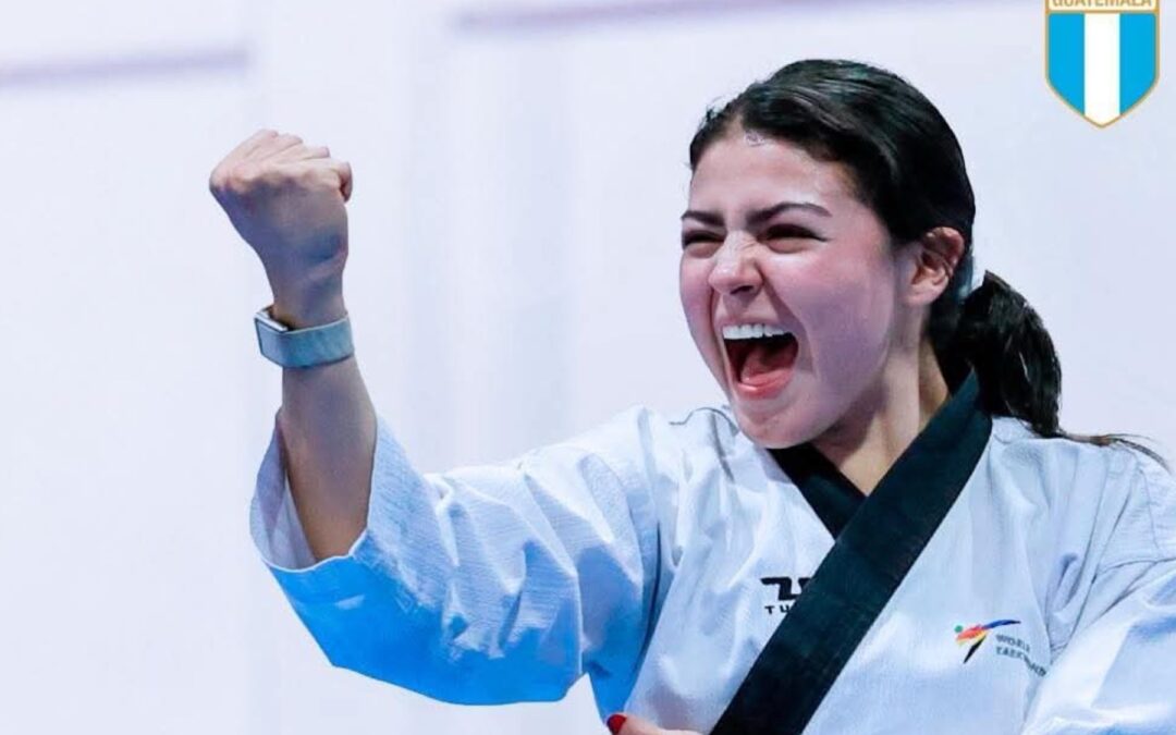 Alejandra Higueros hace historia al alcanzar el primer lugar del ranking mundial de Taekwondo
