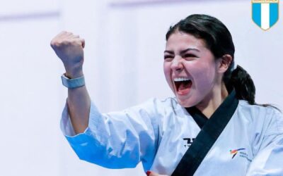 Alejandra Higueros hace historia al alcanzar el primer lugar del ranking mundial de Taekwondo