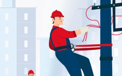 Empresa Eléctrica Municipal trabaja en la reparación de una falla en el circuito Xela 6