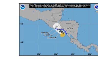 Lluvias por tormenta tropical Cristina persistirán durante el resto de la semana del sur al centro del país