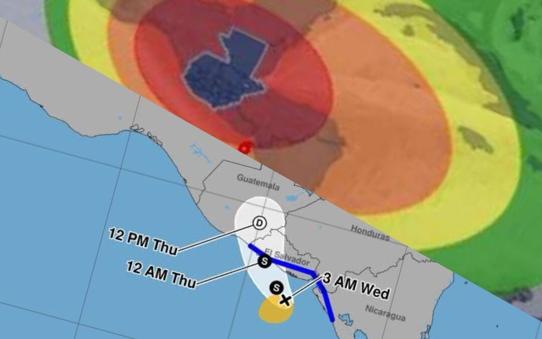Tormenta tropical Cristina provocará fuertes lluvias en el país durante las próximas 48 horas