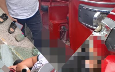 Colisión entre tráiler y tuc tuc deja dos personas trasladadas a centros asistenciales en Cuatro Caminos
