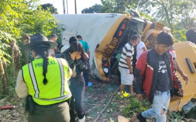 Accidente de tránsito en Suchitepéquez