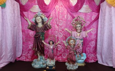Comunidad del Divino Niño Jesús realiza actividades religiosas en zona 1 de Xela.