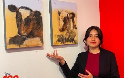 Quetzali Alvarado presentará su primera exposición individual “Mis vacas en su entorno” en Quetzaltenango.