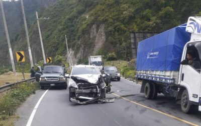 Accidente en ruta Cito-Zarco, camino a Quetzaltenango.
