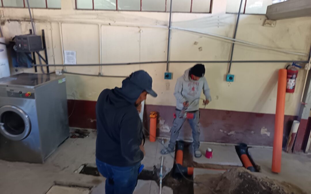 Hogar de Ancianos «La Misericordia» solicita apoyo para mejorar área de lavandería.